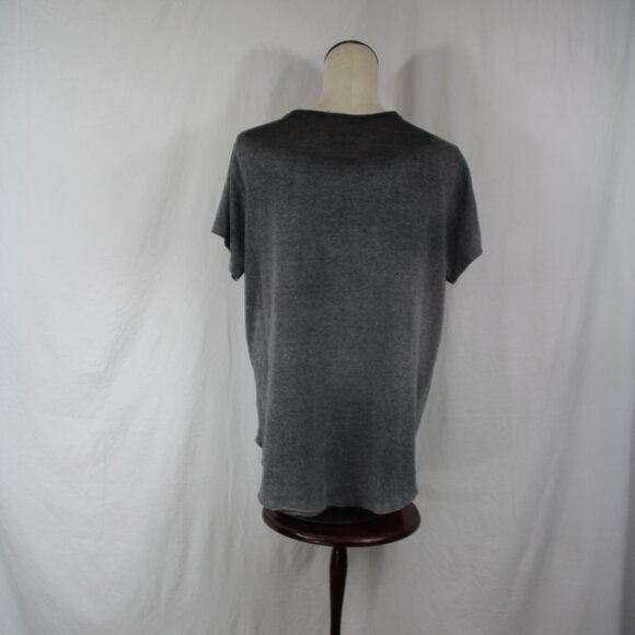 We the Free FP Women's Wildfire Pocket Tee Size L Gray with pocket - Picture 7 of 10